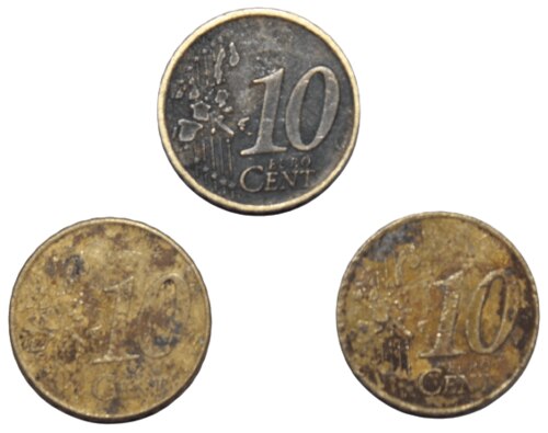 Set of 3 - 10 Euro Cent (1998-2004) France Collectible Rare Coins - Old  Coins - Numiscart, Zirakpur, Punjab